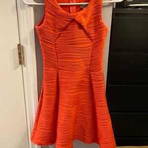 Elisa B size 10 coral flowy dress